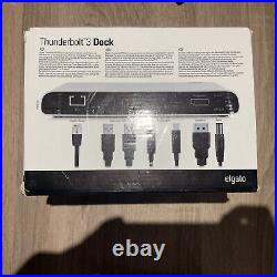 Elgato Thunderbolt 3 Dock 40 Gbps, with original power supply boxed