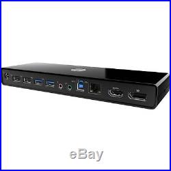 HP 3005pr USB3 Port Replicator Docking station (USB) GigE Smart Buy US