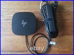 HP 4k USB-C G2 Universal Dock with power supply
