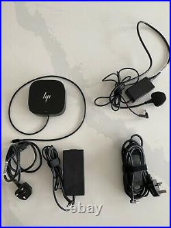 HP 5TW10AA USB-C Dock G5 2xDP HDMI 4xUSB LAN & 2 HP Laptop Power Supplies