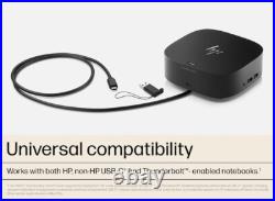 HP Dock USB-C 120W G5 (5TW10AA#ABU) Black, Brand New HP Dock USB-C 120W G5 (5TW10AA#ABU) Black, Brand New