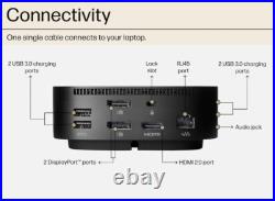 HP Dock USB-C 120W G5 (5TW10AA#ABU) Black, Brand New HP Dock USB-C 120W G5 (5TW10AA#ABU) Black, Brand New