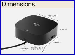 HP Dock USB-C 120W G5 (5TW10AA#ABU) Black, Brand New HP Dock USB-C 120W G5 (5TW10AA#ABU) Black, Brand New