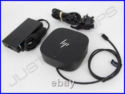 HP EliteBook 840 G8 G9 G10 USB-C Docking Station HD 4K HDMI with PSU UK