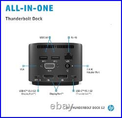 HP TB Dock G2 WithCombo Cable L25642-001 3TR87AA#ABU Brand New Sealed
