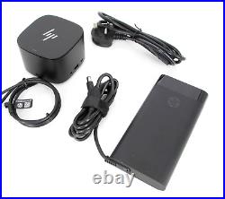 HP Thunderbolt 3 G2 Black 3TR87AA 230W Combo Cable Laptop Docking Station UK PSU