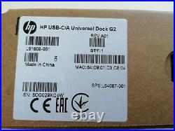 HP USB-C/A Universal Dock G2 Black DisplayLink 4K