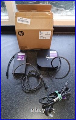 HP USB-C/A Universal Dock G2 Docking Station with Power Adapter & Cables