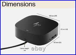 HP USB-C Dock G5 120W USB Type-C Docking Station Brand New BOXED HP USB-C Dock G5 120W USB Type-C Docking Station Brand New BOXED