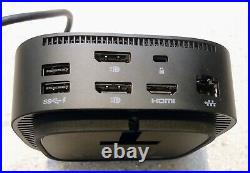 HP USB-C Dock G5 HSN-IX02 & 120W PSU. Tested & Working. P/N 5YH26AV, L64086-001