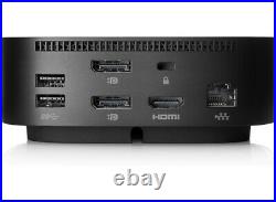 HP USB-C G5 Dock 2x DisplayPort, HDMI, USB 3.0, RJ45 Ethernet, 120W PSU Incl