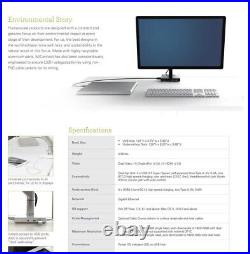 Humanscale M/Connect USB 3.0 Docking Station with M8 Dual Monitor Arm. RRP £800