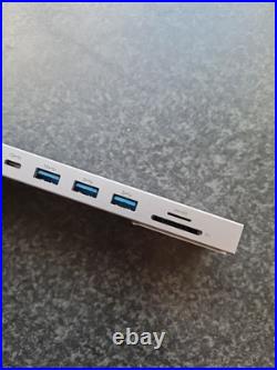 HyperDrive Docking Station USB-C Hub for MacBooks (13-16) Triple 4K HDMI
