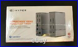 HyperDrive Thunderbolt 3 USB-C Dock, GEN2 16-Port USB C Docking Station