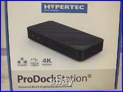 Hypertec ProDockStation Universal Multi-Display Docking Station HYP-USBCAPD-S