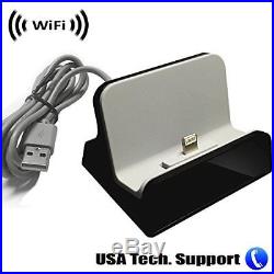 IPHONE DOCK Spy Camera WiFi HiddenRecording Remote Internet USB Charging Station