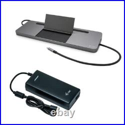 I-Tec USB-C Docking Station 4K 3x Display Metal 112W C31FLATPRO112WUK