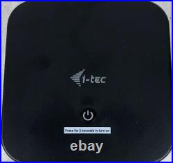 I-Tec USB-C HDMI DisplayPort Docking Station Power Delivery 4K USB 3.0 UK Seller