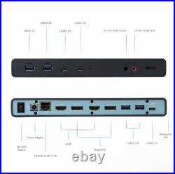 I-tec Docking Station USB-C Hub with Dual HDMI, Ethernet 4x USB-A + 2x USB-C Mic