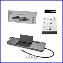 I-tec Metal USB-C Ergonomic 4K 3x Display Docking Station + Power Delivery 85 W