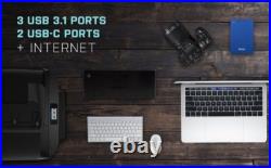 I-tec Thunderbolt3/usb-c Docking Station With 4k & 85w Tb3cdualdpdockpd Grade A