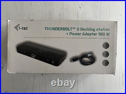 I-tec Thunderbolt 3 Dual 4K Docking Station Power Delivery 85W incl. TB3 Cable