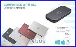 I-tec Thunderbolt 3/USB-C Dual 4K Docking Station + USB-C to DisplayPort Cabl