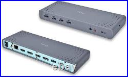 I-tec USB 3.0/USB-C 5K Universal Dual Display Docking Station 2x 4K 60Hz 2x HDMI