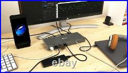 I-tec USB 3.0 / USB-C / Thunderbolt 3 Dual Display Docking Station CADUAL4KDOC