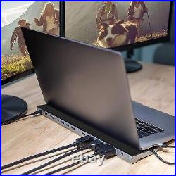 J5create USB-C Hub Triple Display Docking Station 100W PD Adapter 13in1 RRP £145 J5create USB-C Hub Triple Display Docking Station 100W PD Adapter 13in1 RRP £145