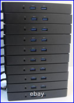 Job Lot x10 Dell WD15 USB-C Docking Stations (5FDDV) 4K, Tested & Working Job Lot x10 Dell WD15 USB-C Docking Stations (5FDDV) 4K, Tested & Working