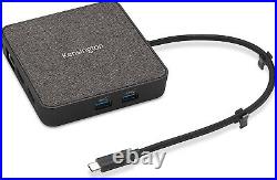 Kensington K32850WW MD120U4 USB4 (Thunderbolt 4) Portable Dock