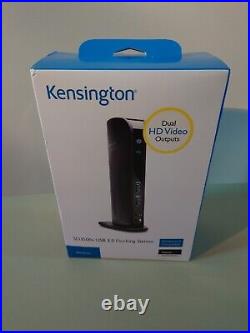 Kensington SD3500v USB 3.0 Dual Monitors Docking Station Sealed brand new