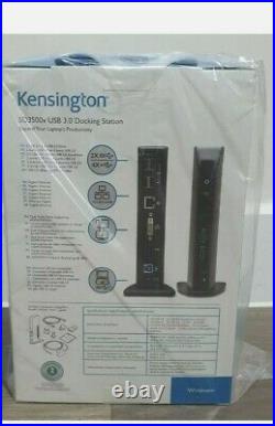 Kensington SD3500v USB Docking Station Brand New & Sealed