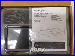 Kensington SD3600 USB 3 Dual Dock HDMI DVI VGA K33991WW Brand new never used Kensington SD3600 USB 3 Dual Dock HDMI DVI VGA K33991WW Brand new never used