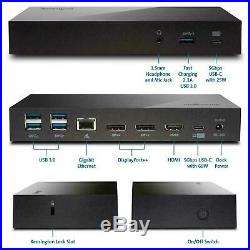 Kensington SD4800P USB-C Dock Triple Monitor Universal Docking Station
