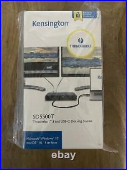 Kensington SD5500T Thunderbolt USB-C Docking Station