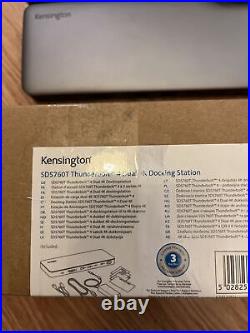 Kensington SD5700T Thunderbolt 4 Dual 4K Dock Laptop Docking See Description