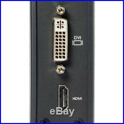 Kensington Universal Hub Adapter USB HDMI VGA DVI for Windows PC Monitor Laptop