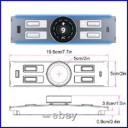LCD Knob Docking Station With Buttons/USB Type-C Port For Tesla Model 3 Y UK