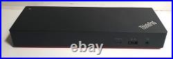 LENOVO THINKPAD UNIVERSAL DOCKING STATION HDMI DP USB-C Genuine PSU included LENOVO THINKPAD UNIVERSAL DOCKING STATION HDMI DP USB-C Genuine PSU included