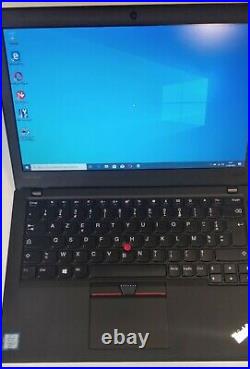 LENOVO ThinkPad X270 I3 6100U SSD Nvme, Usb C + Dock station + batterie interne