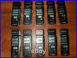 LOT (10) Olympus DS-5000 Digital Voice Recorders Tested Working