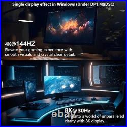 Laptop Docking Station USB C Triple Display (Single 8K/Dual 4K), 125W PD3.1 Pas