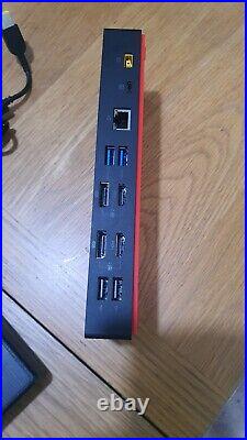 Lenovo 03X7469 Thinkpad Hybrid Docking Station with USB-C & USB-A Black