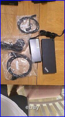 Lenovo 03X7469 Thinkpad Hybrid Docking Station with USB-C & USB-A Black