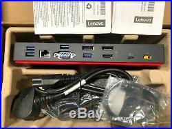 Lenovo 40AC013-5UK ThinkPad USB-C with USB-A Dock Docking station