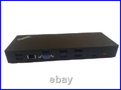 Lenovo 40AC 03X7543 ThinkPad Thunderbolt 3 USB-C Docking Station with 135W PSU