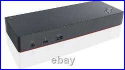 Lenovo 40AC ThinkPad Thunderbolt 3 USB-C Dock Docking Station Free P&P