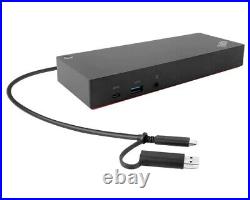 Lenovo 40AF0135UK ThinkPad Hybrid USB-C with USB-A Dock 125W Docking station